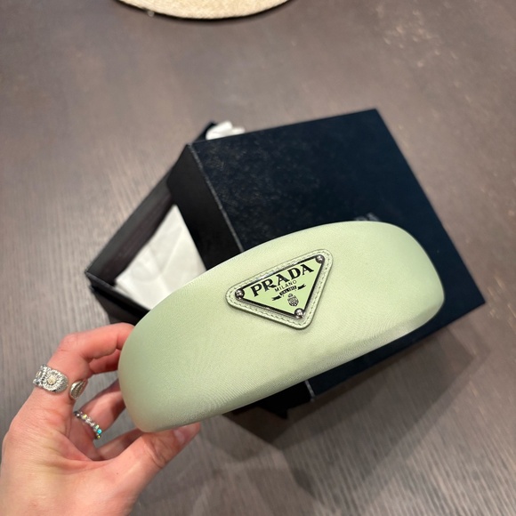 Prada Accessories - Prada re-nylon headband (lime green)